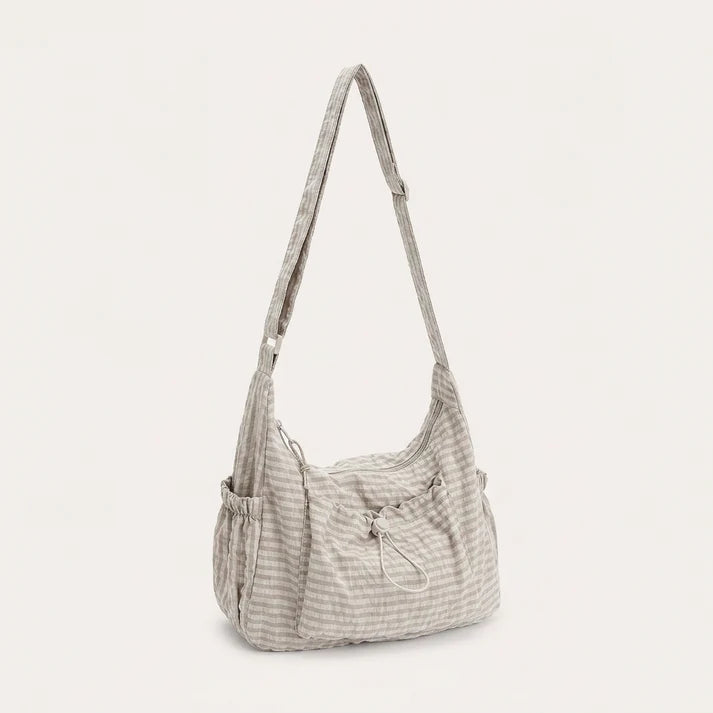 Crossbody Bag - Lightweight Nylon-Polyester