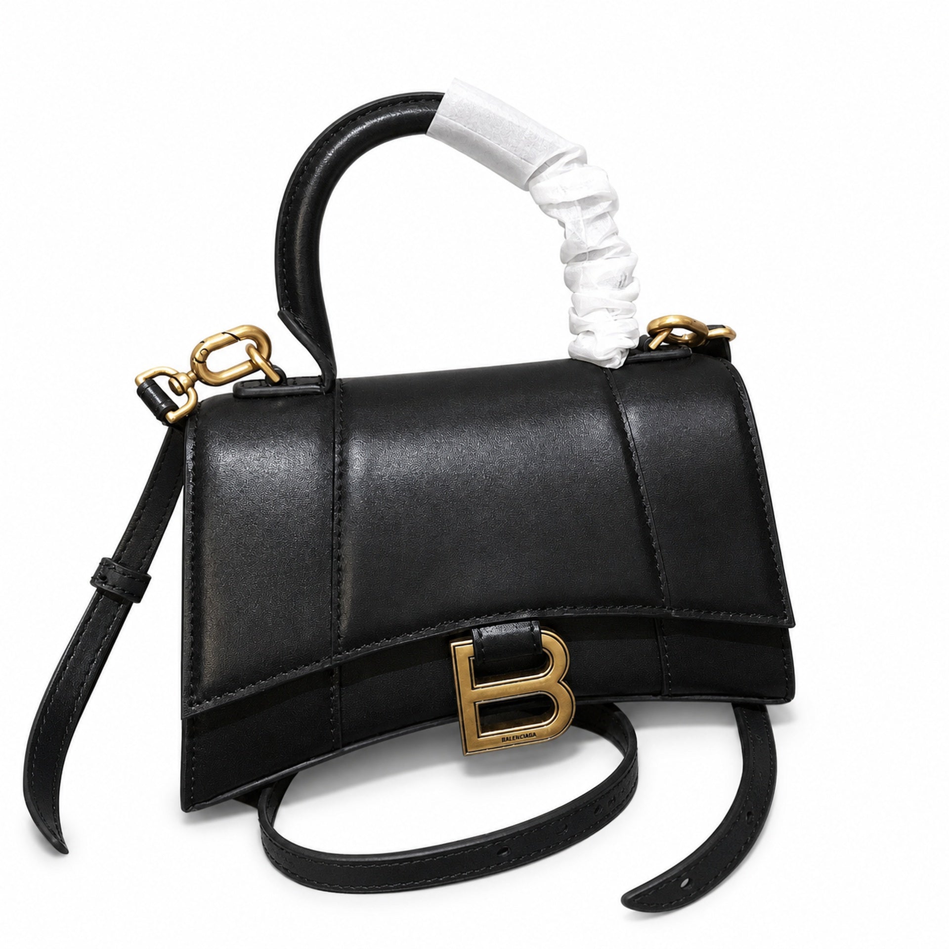 Balenciaga Hourglass Black Bag