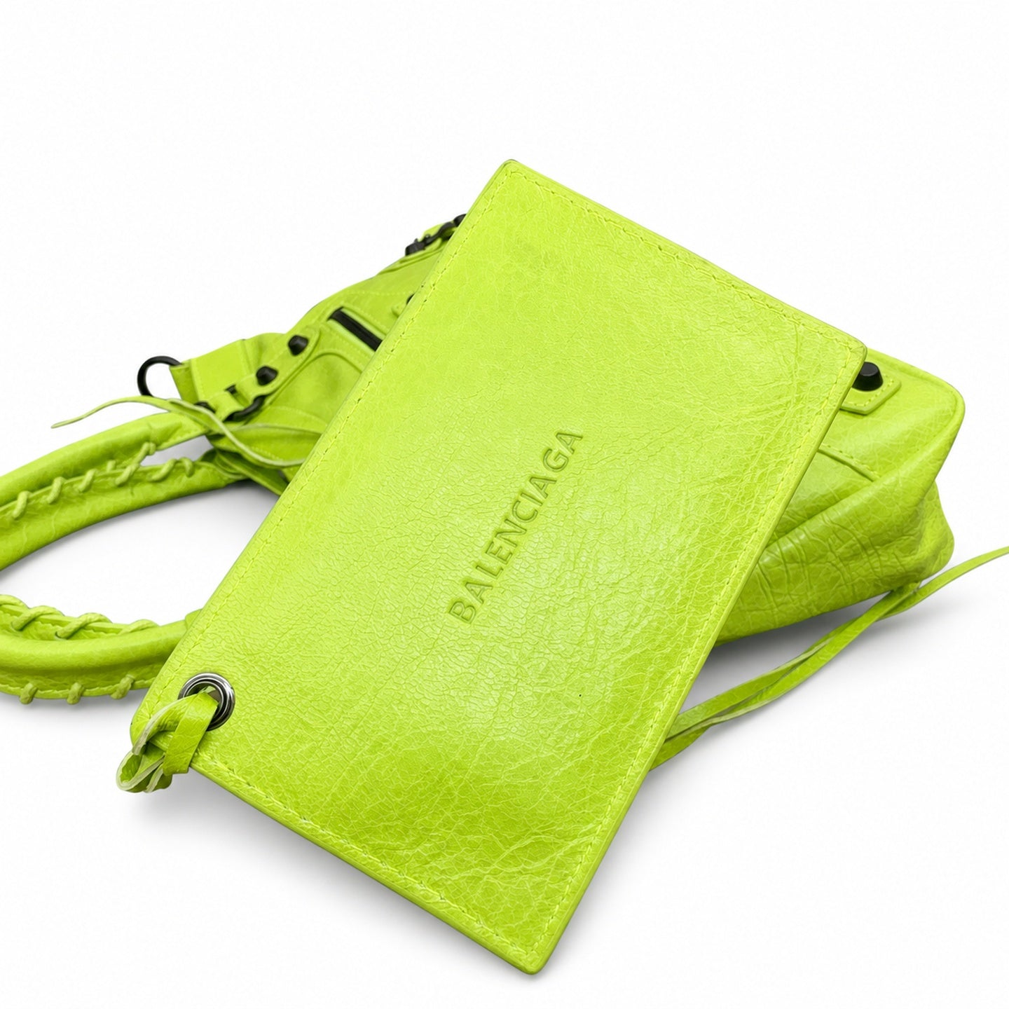 Balenciaga City Small Large Leather Bag
