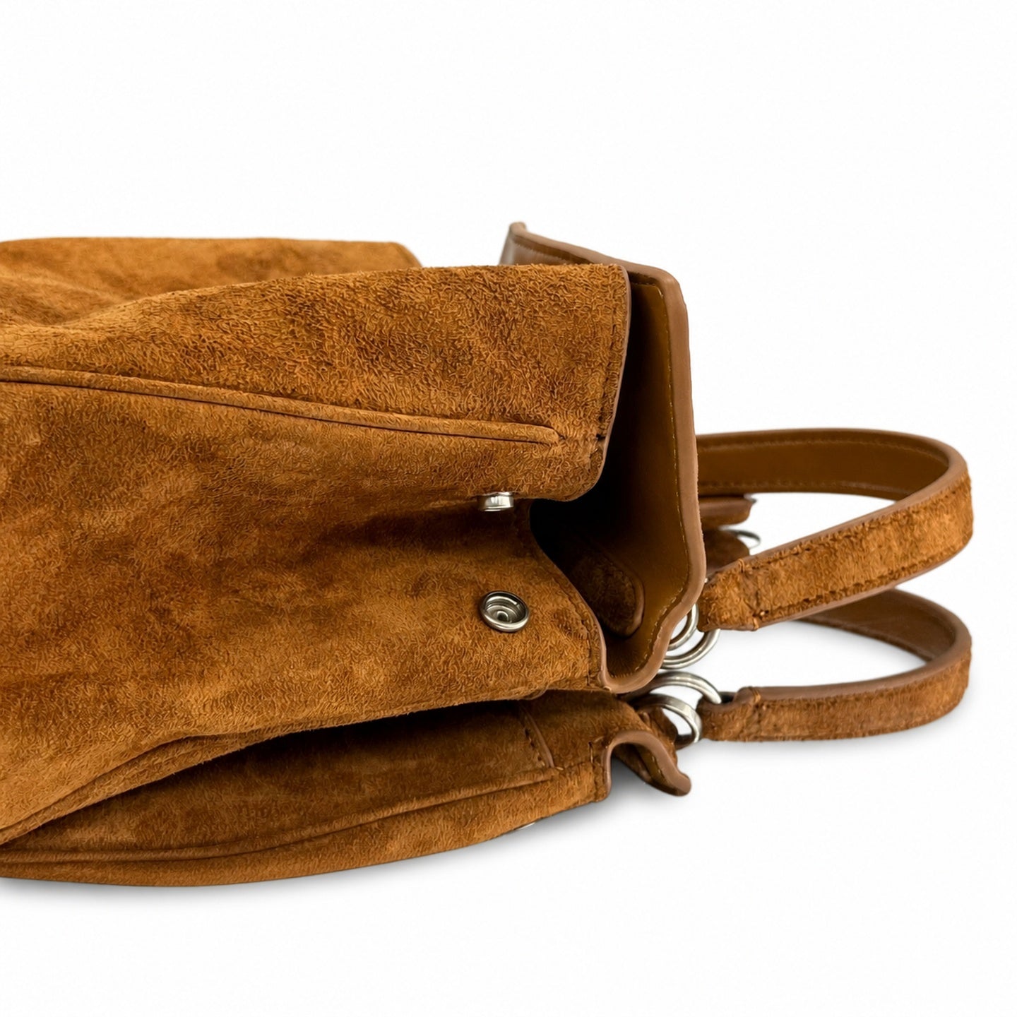 Balenciaga City Mini Small Large Suede Brown Handbag