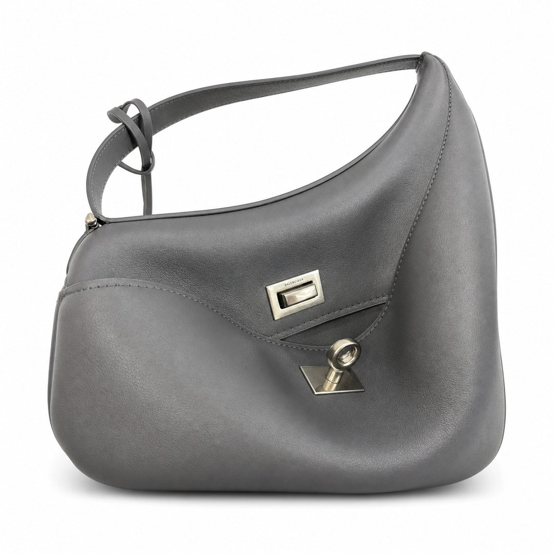 Balenciaga Mini Small Large Leather Black Gray Handbag