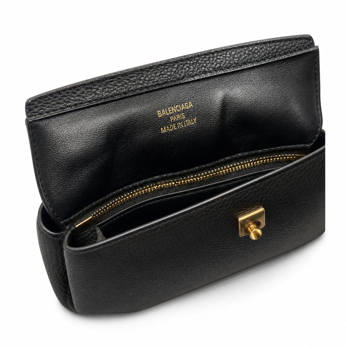 Balenciaga Mini Small Leather Black Handbag