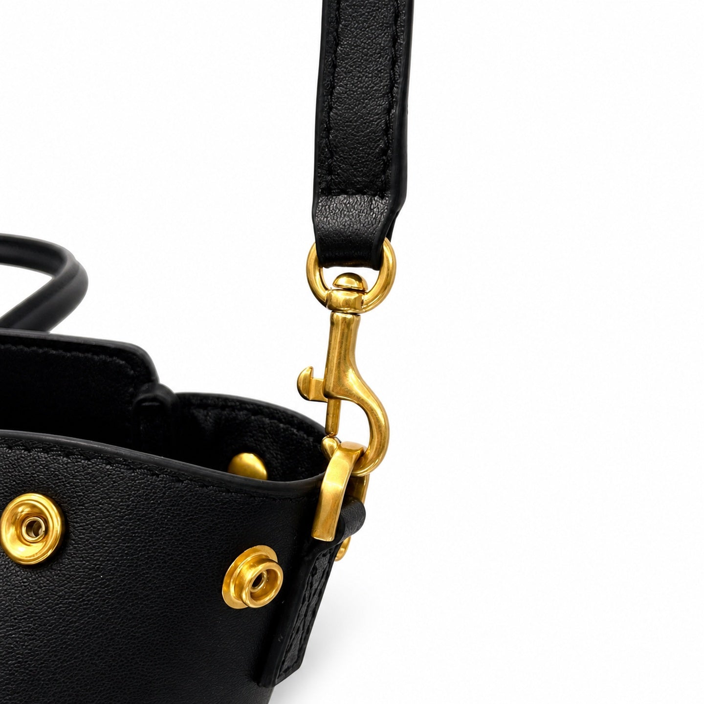 Balenciaga Rodeo Mini Leather Black Handbag