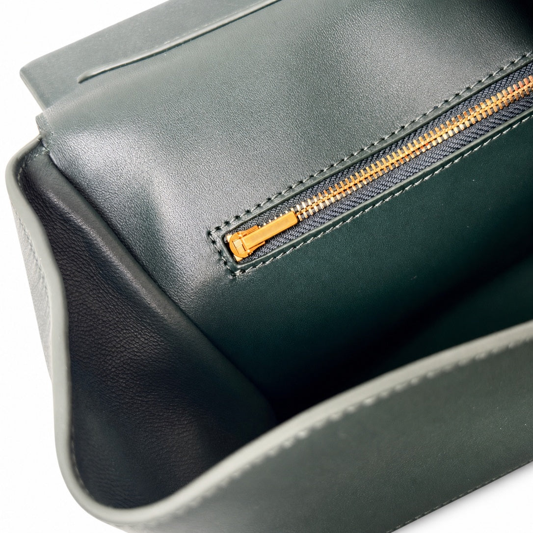 Balenciaga Mini Small Large Leather Black Emerald Handbag