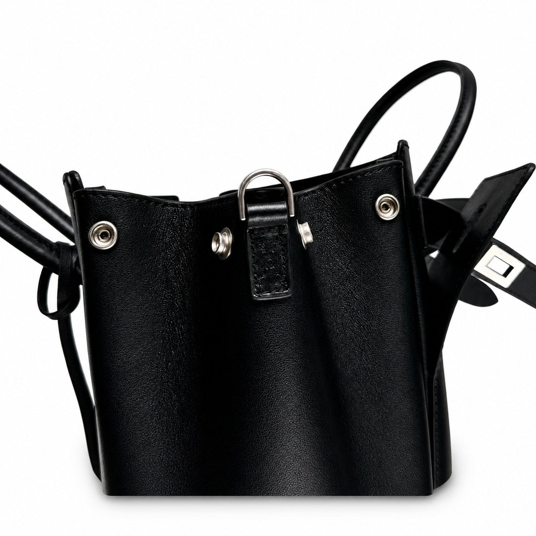 Balenciaga Rodeo Small Leather Black Bag