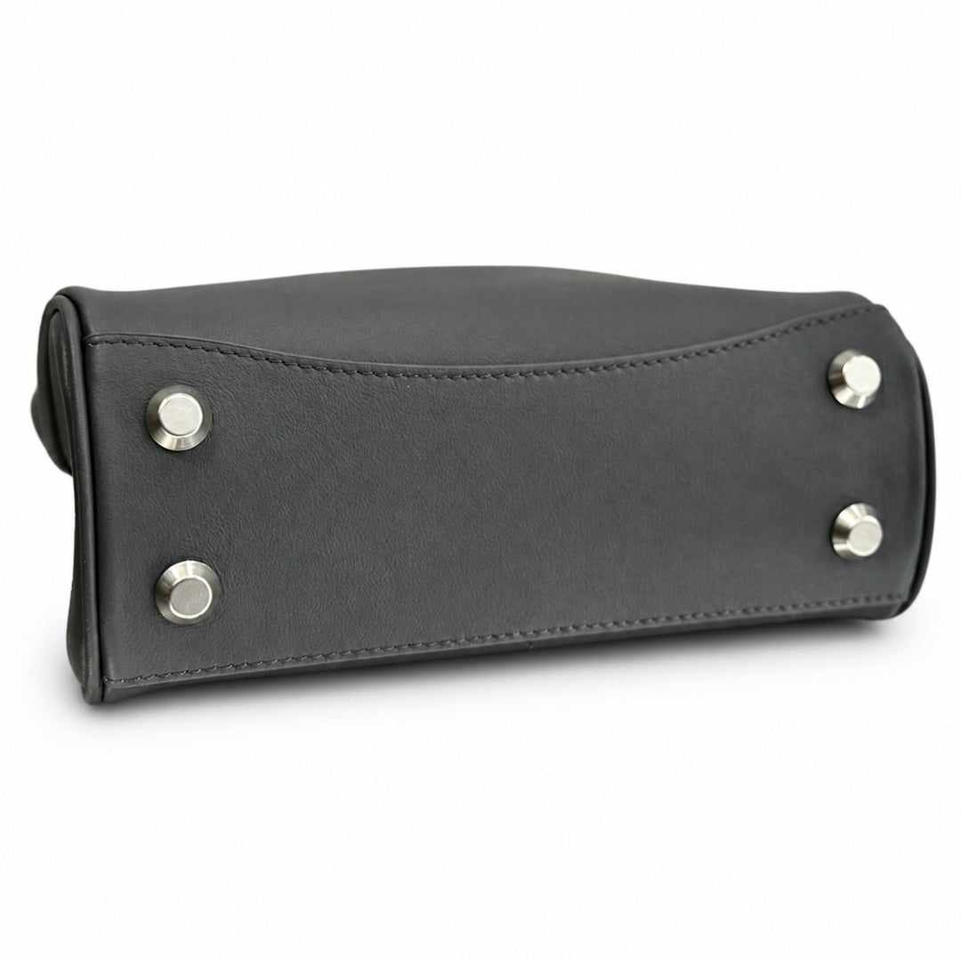 Balenciaga Mini Small Large Leather Black Gray Handbag
