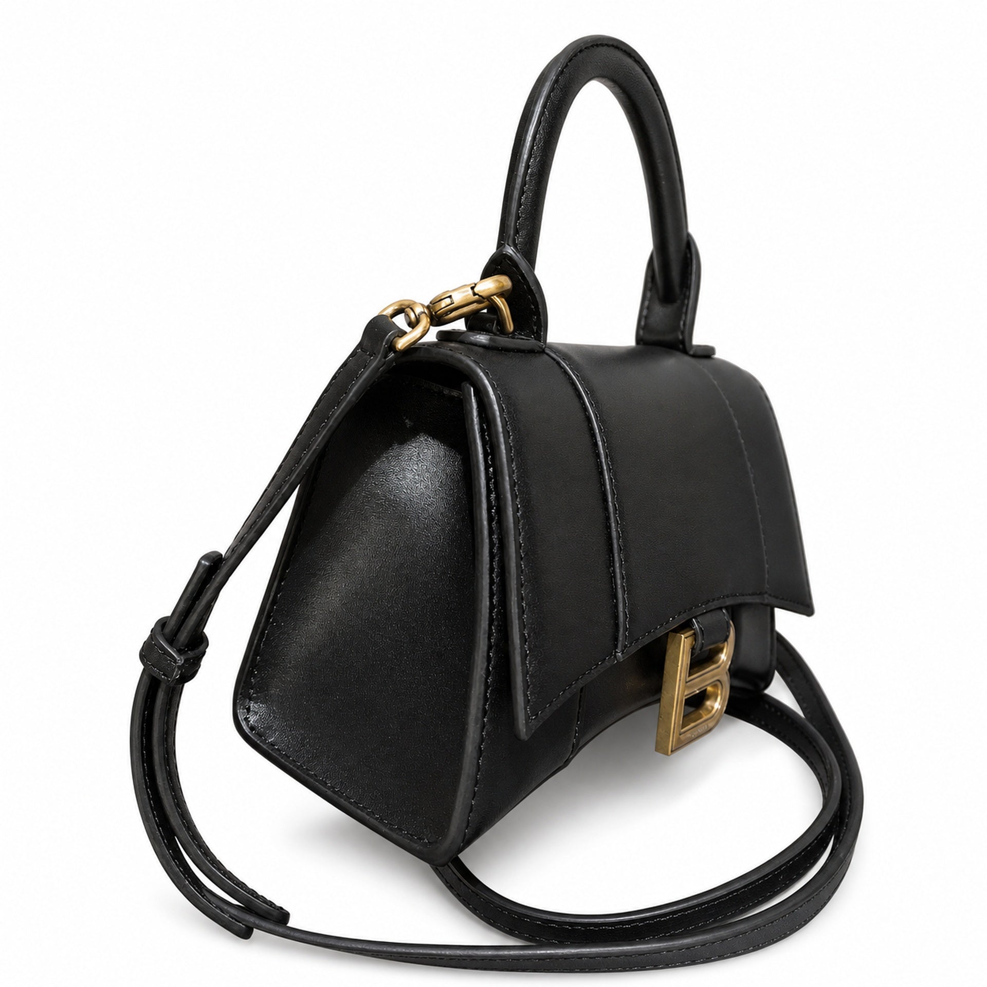 Balenciaga Hourglass Black Bag