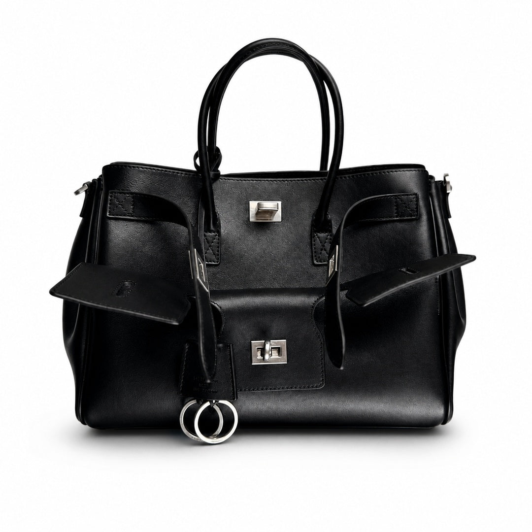 Balenciaga Rodeo Small Leather Black Bag