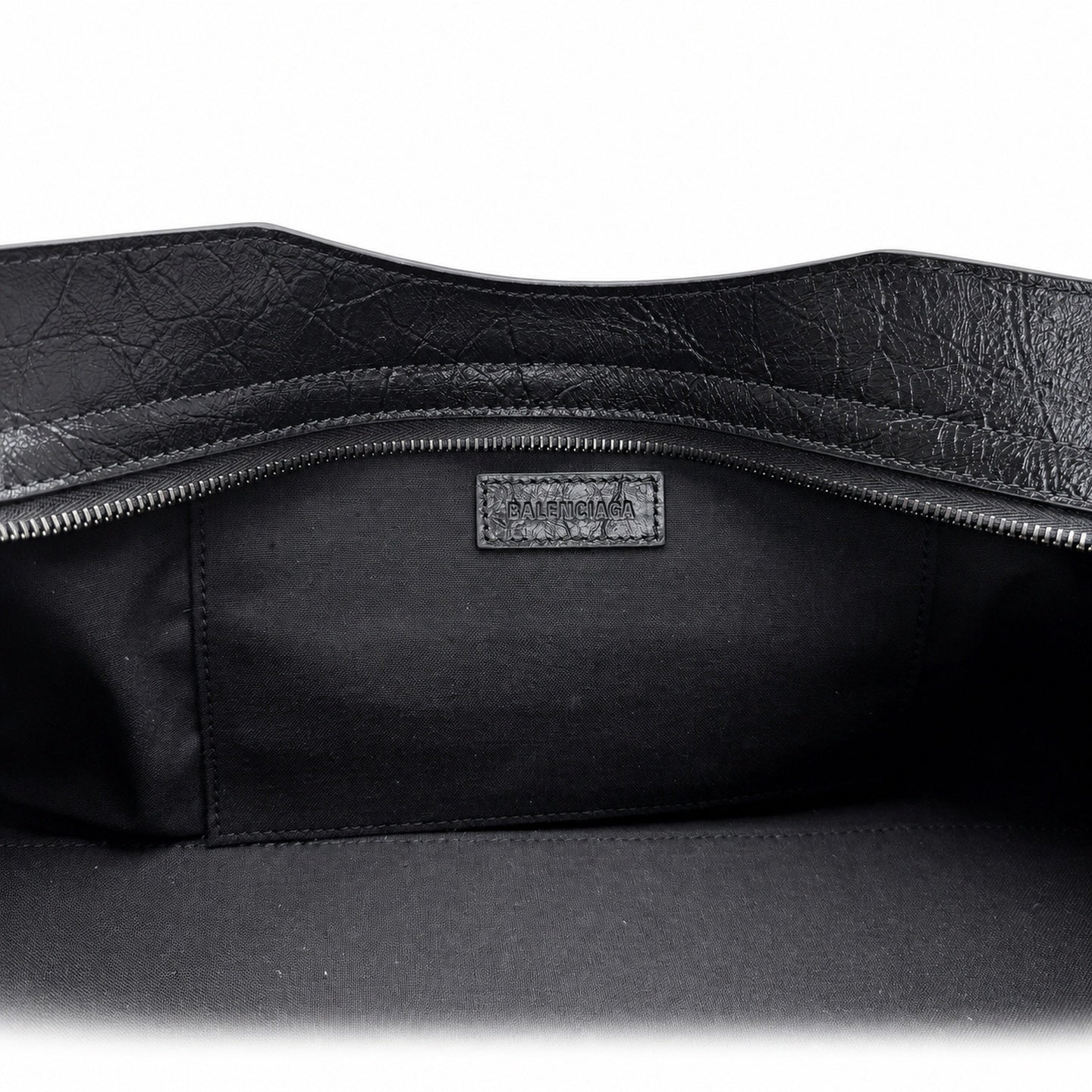 Balenciaga Le City Leather Black Bag