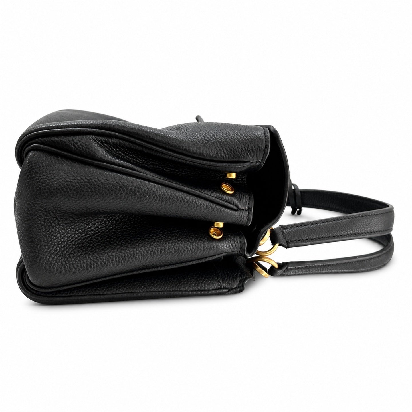Balenciaga Mini Small Leather Black Handbag