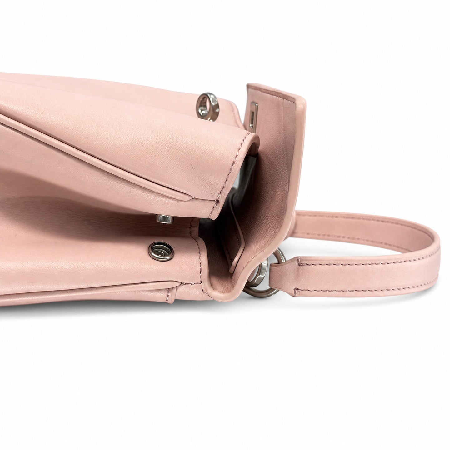 Balenciaga Mini Small Leather Black Pink Handbag
