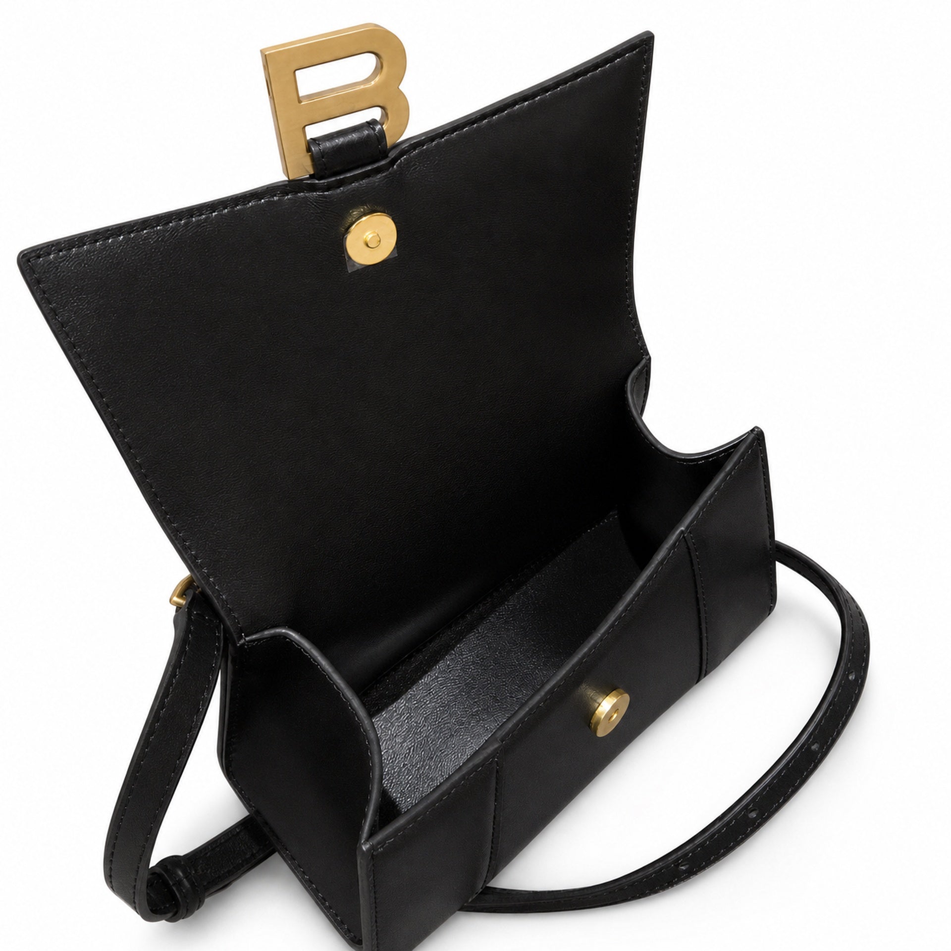 Balenciaga Hourglass Black Bag