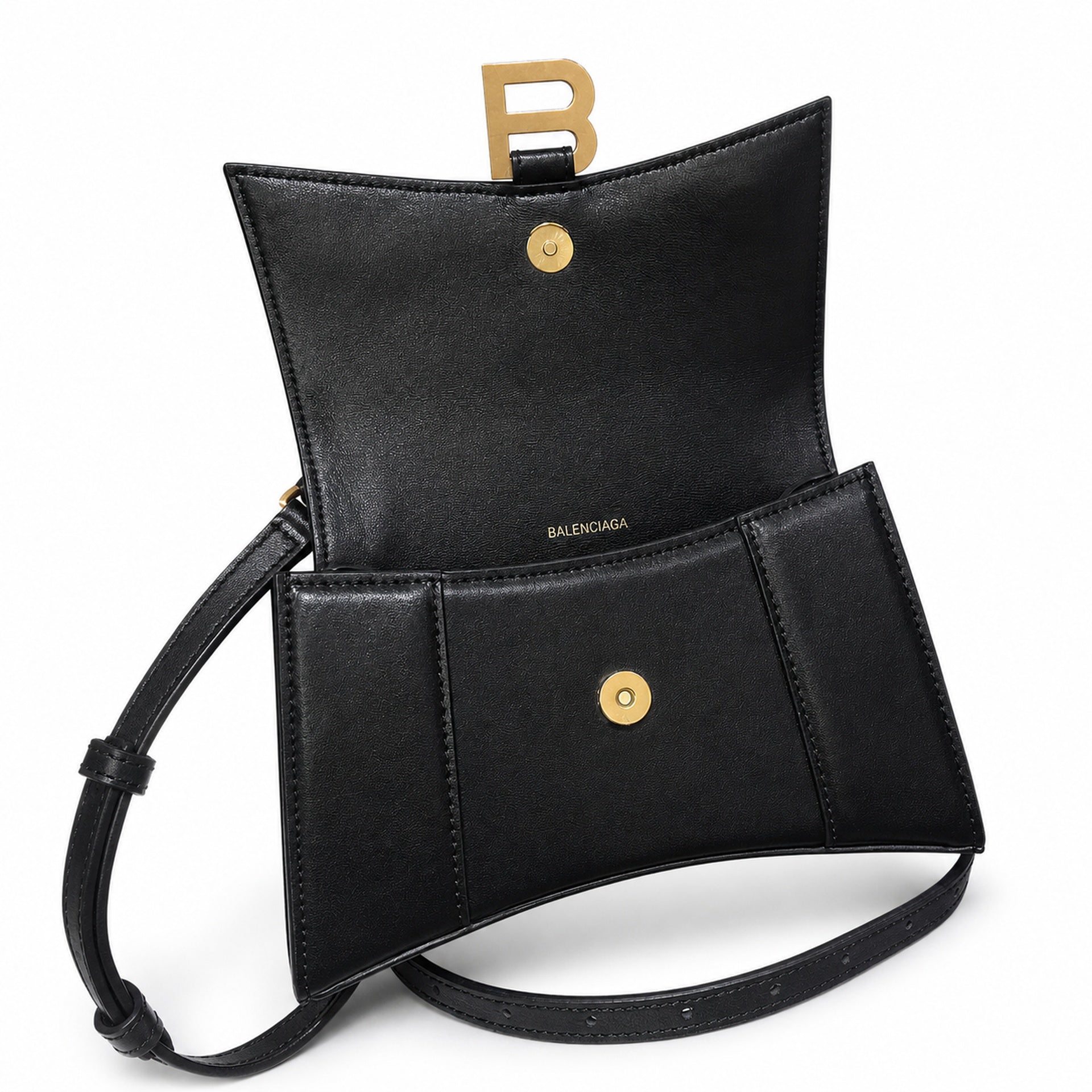Balenciaga Hourglass Black Bag