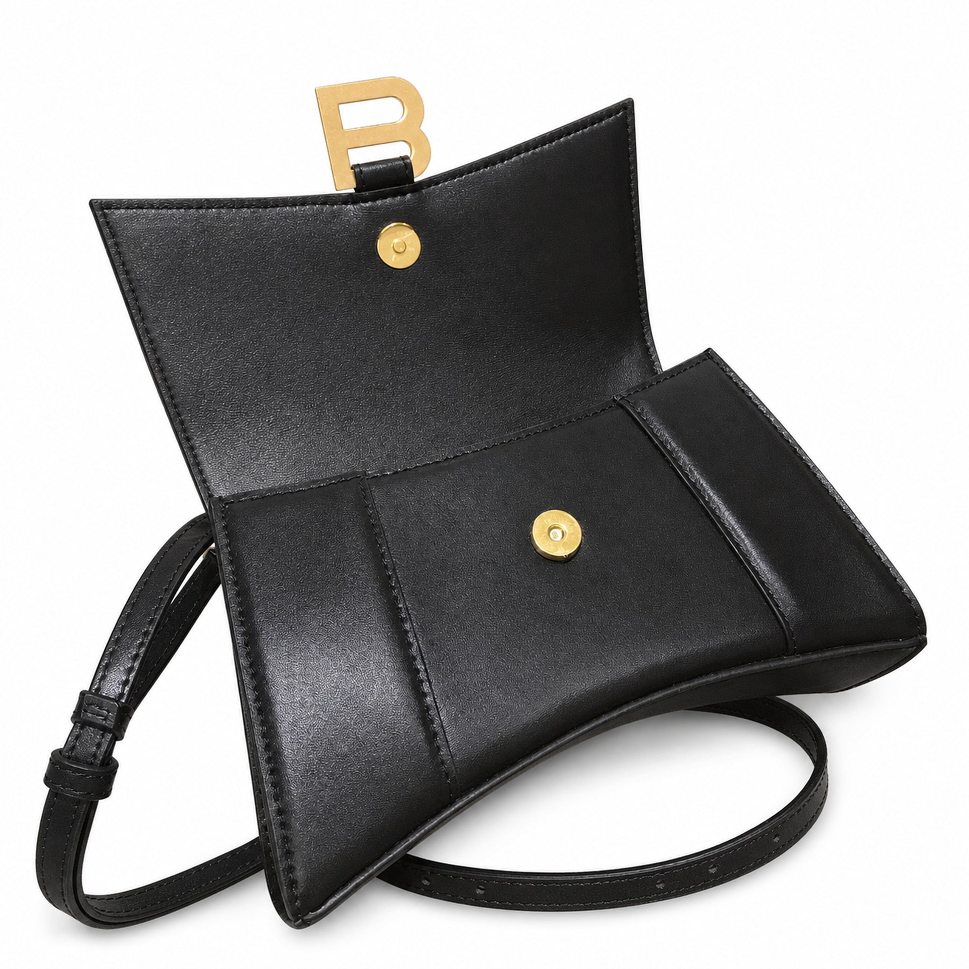 Balenciaga Hourglass Black Bag