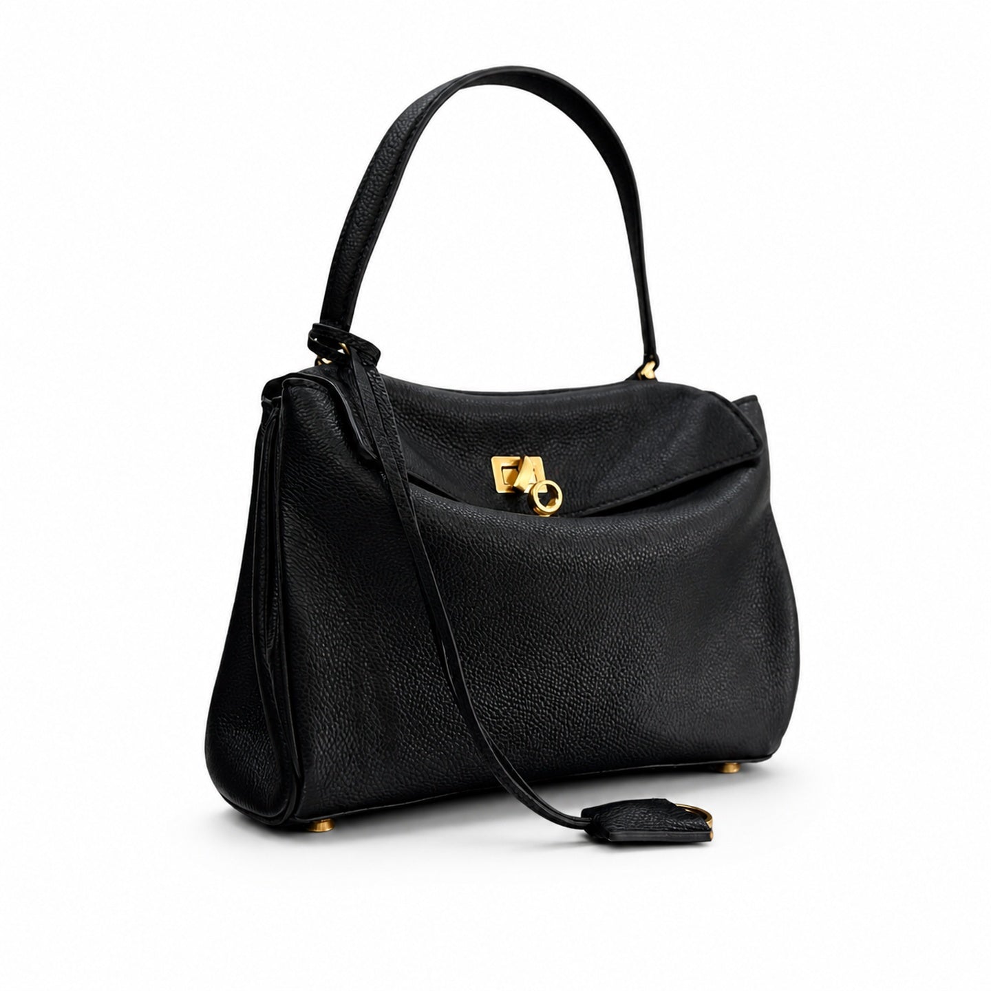 Balenciaga Mini Small Leather Black Handbag