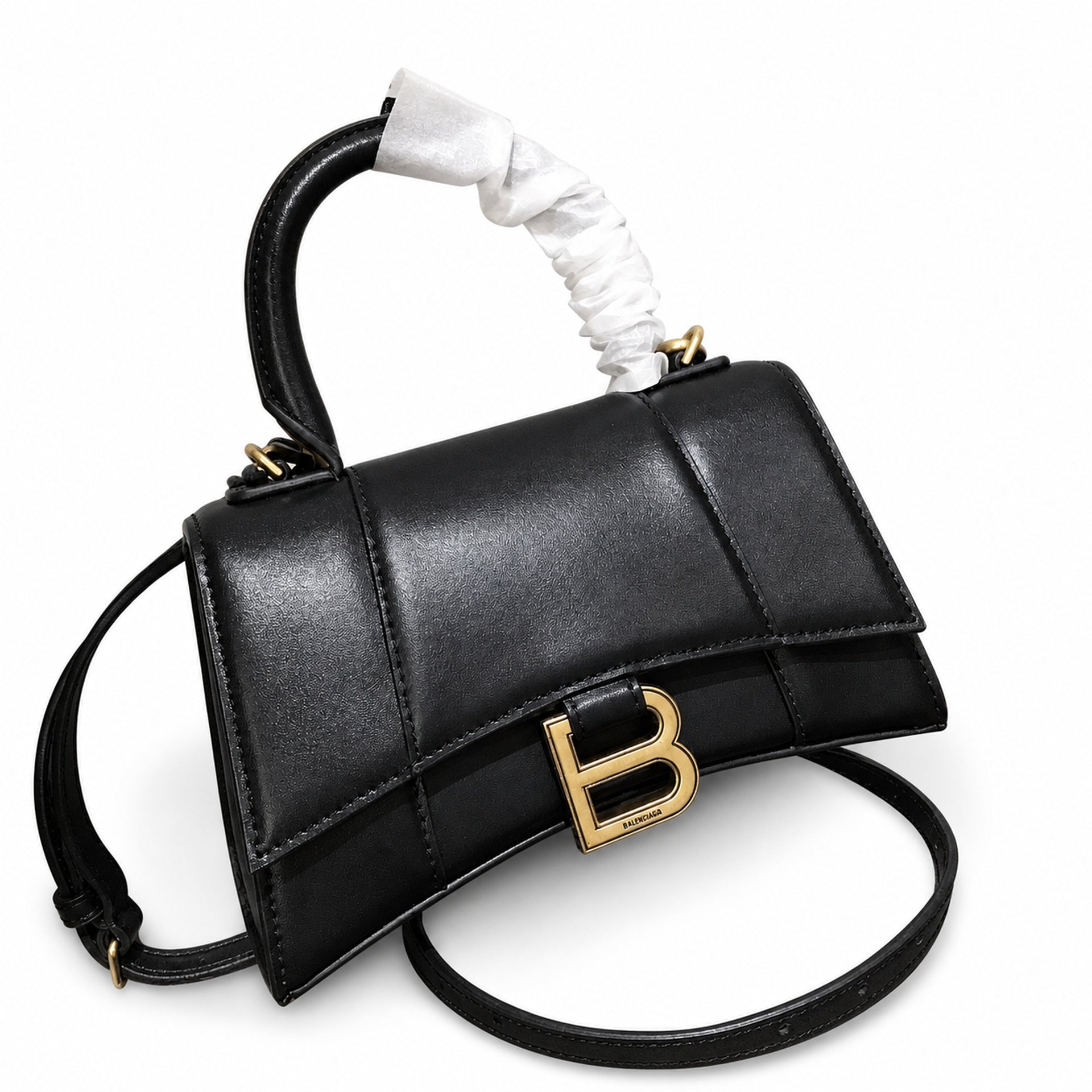 Balenciaga Hourglass Black Bag