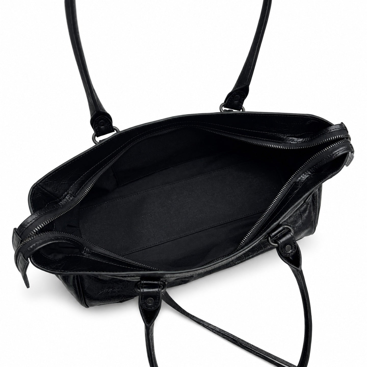Balenciaga Le City Leather Black Bag