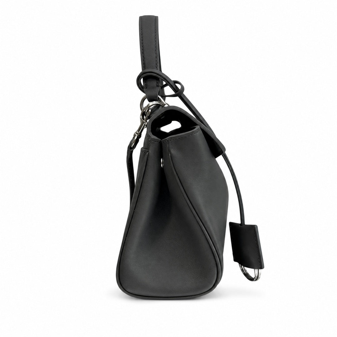Balenciaga Mini Small Large Leather Black Gray Handbag