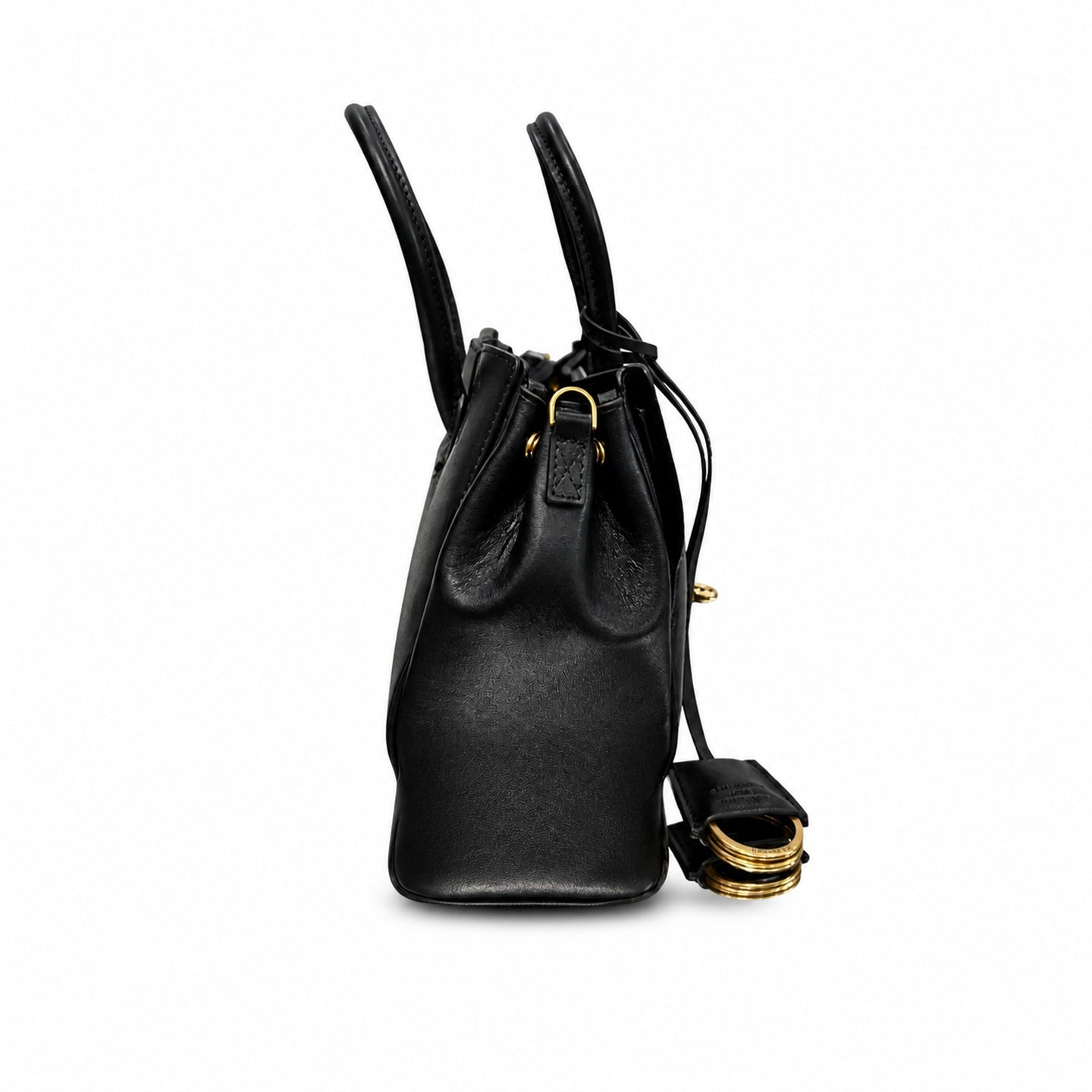 Balenciaga Rodeo Mini Leather Black Handbag