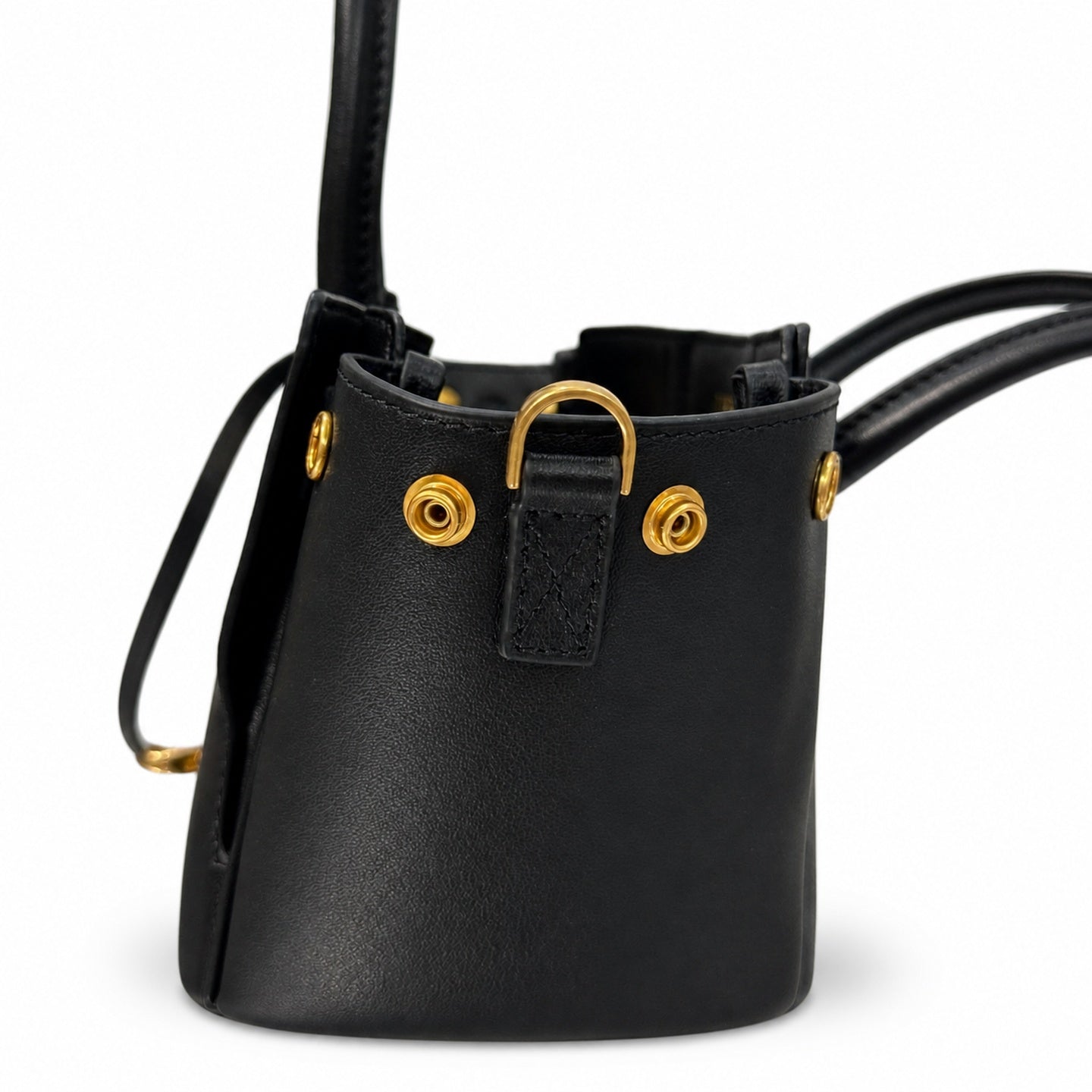 Balenciaga Rodeo Mini Leather Black Handbag