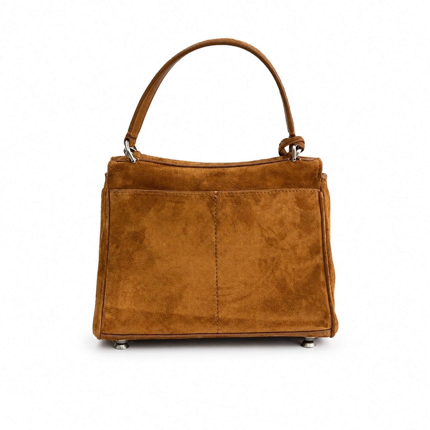 Balenciaga City Mini Small Large Suede Brown Handbag