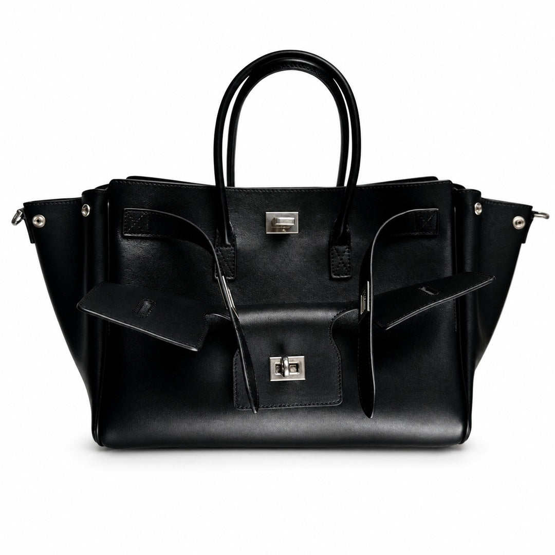 Balenciaga Rodeo Small Leather Black Bag