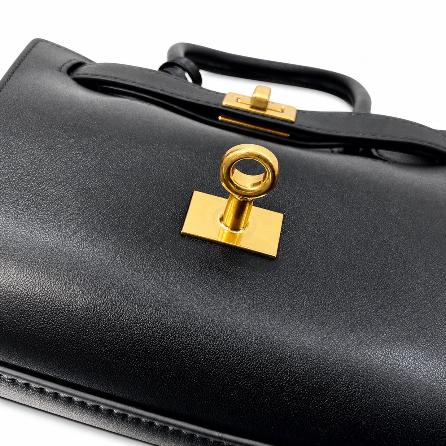 Balenciaga Rodeo Mini Leather Black Handbag
