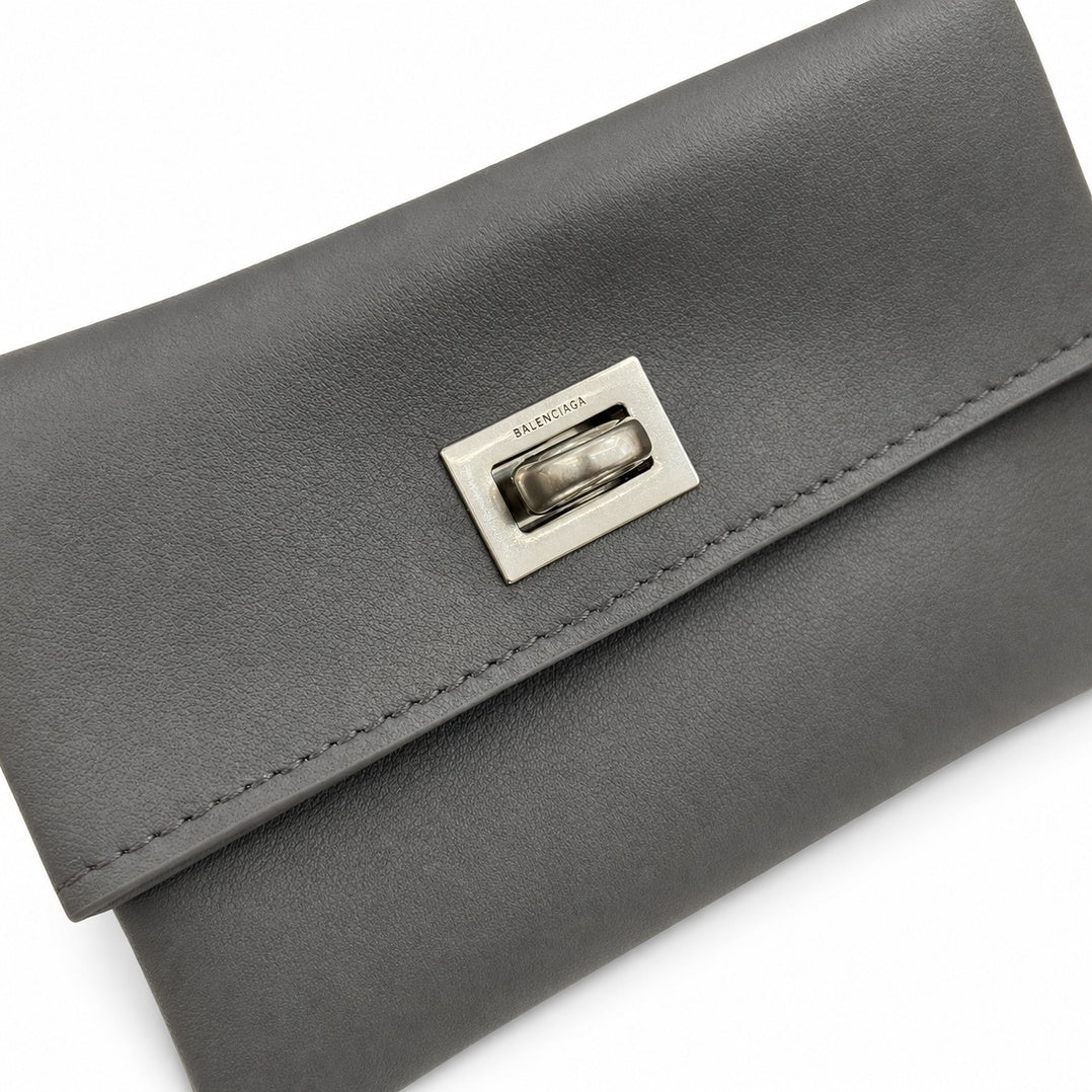 Balenciaga Mini Small Large Leather Black Gray Handbag