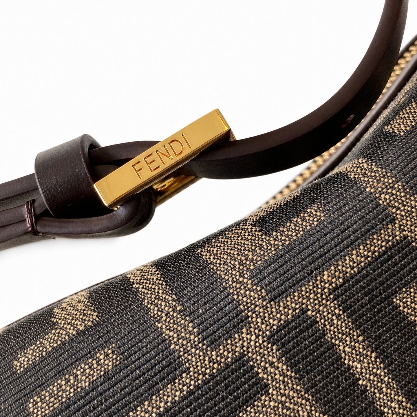 Fendi Simply Small Brown Handbag