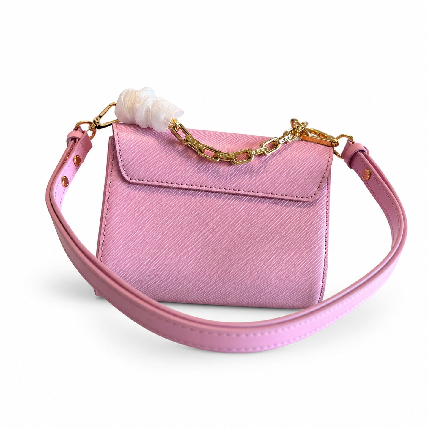 Louis Vuitton Twist Small Leather Pink Handbag
