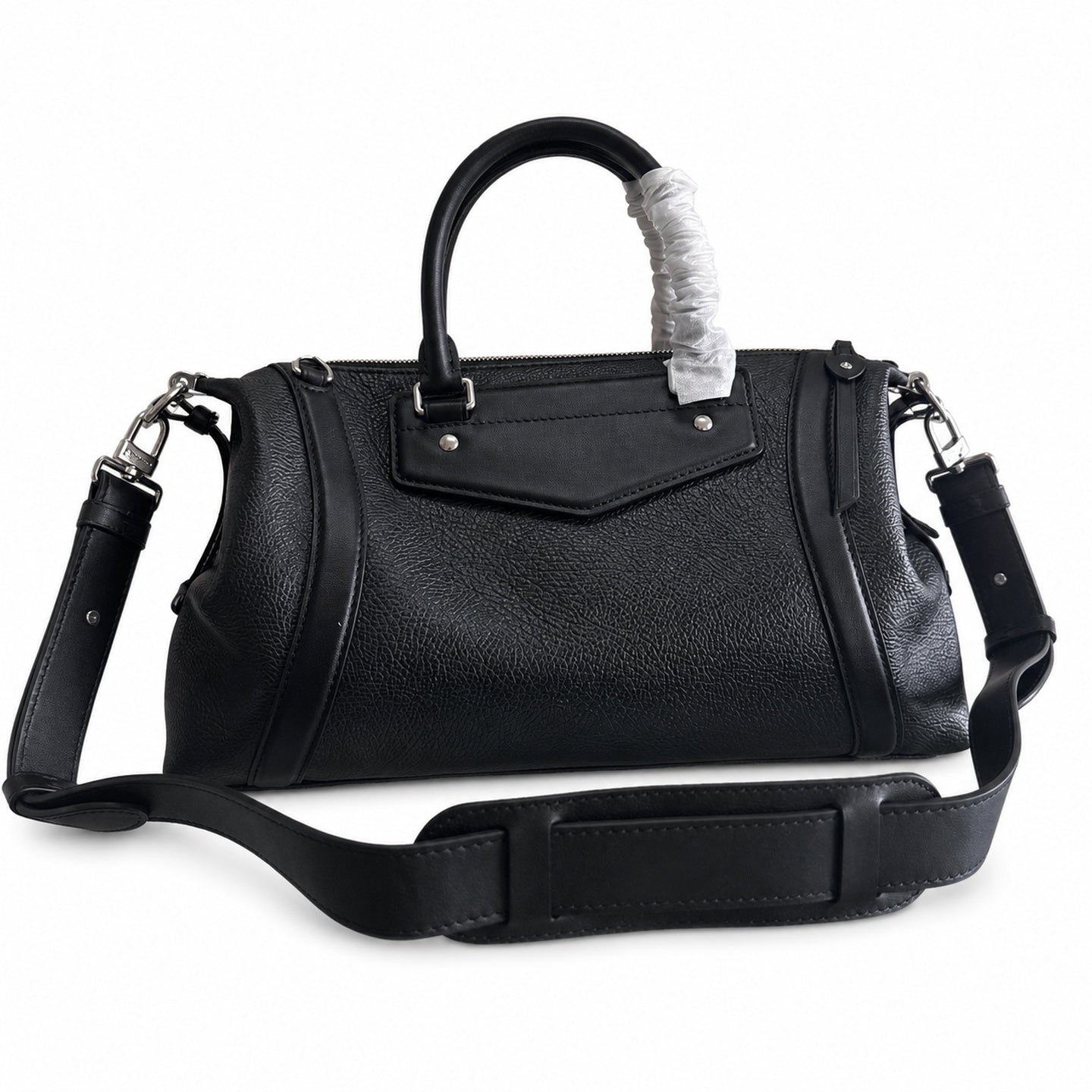 Louis Vuitton Medium Leather Black Handbag