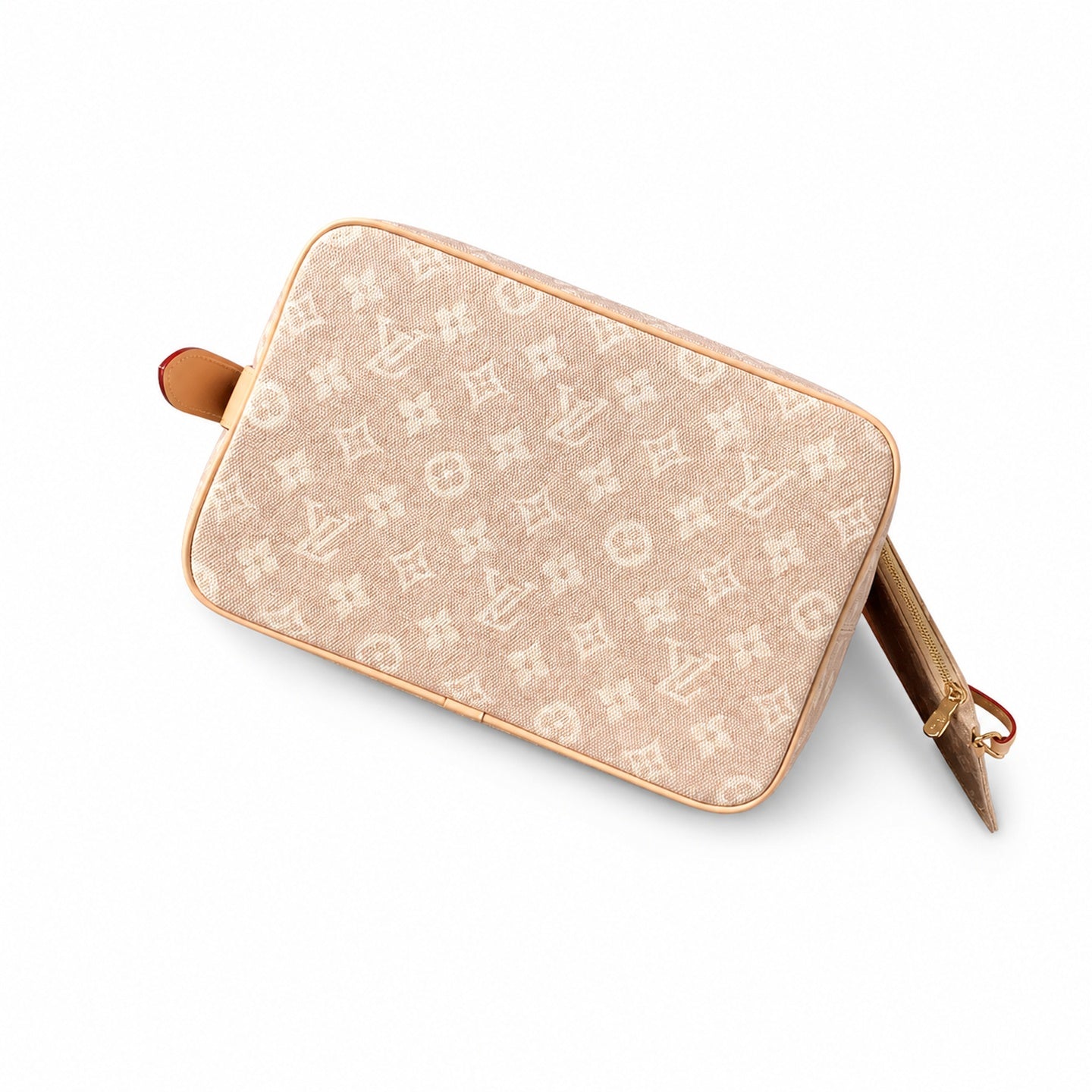 Louis Vuitton All In Grace Coddington Large Canvas Leather Handbag