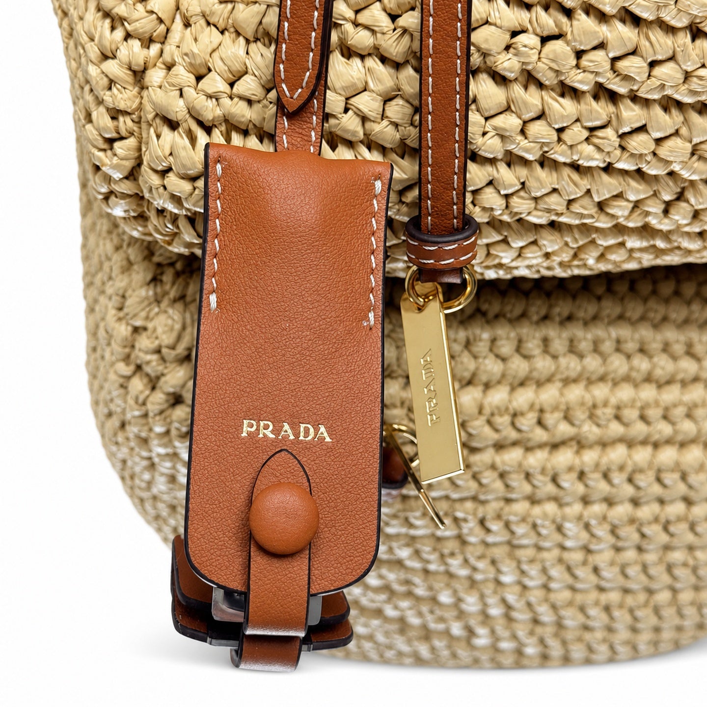 Prada Aimee Large Leather Bag