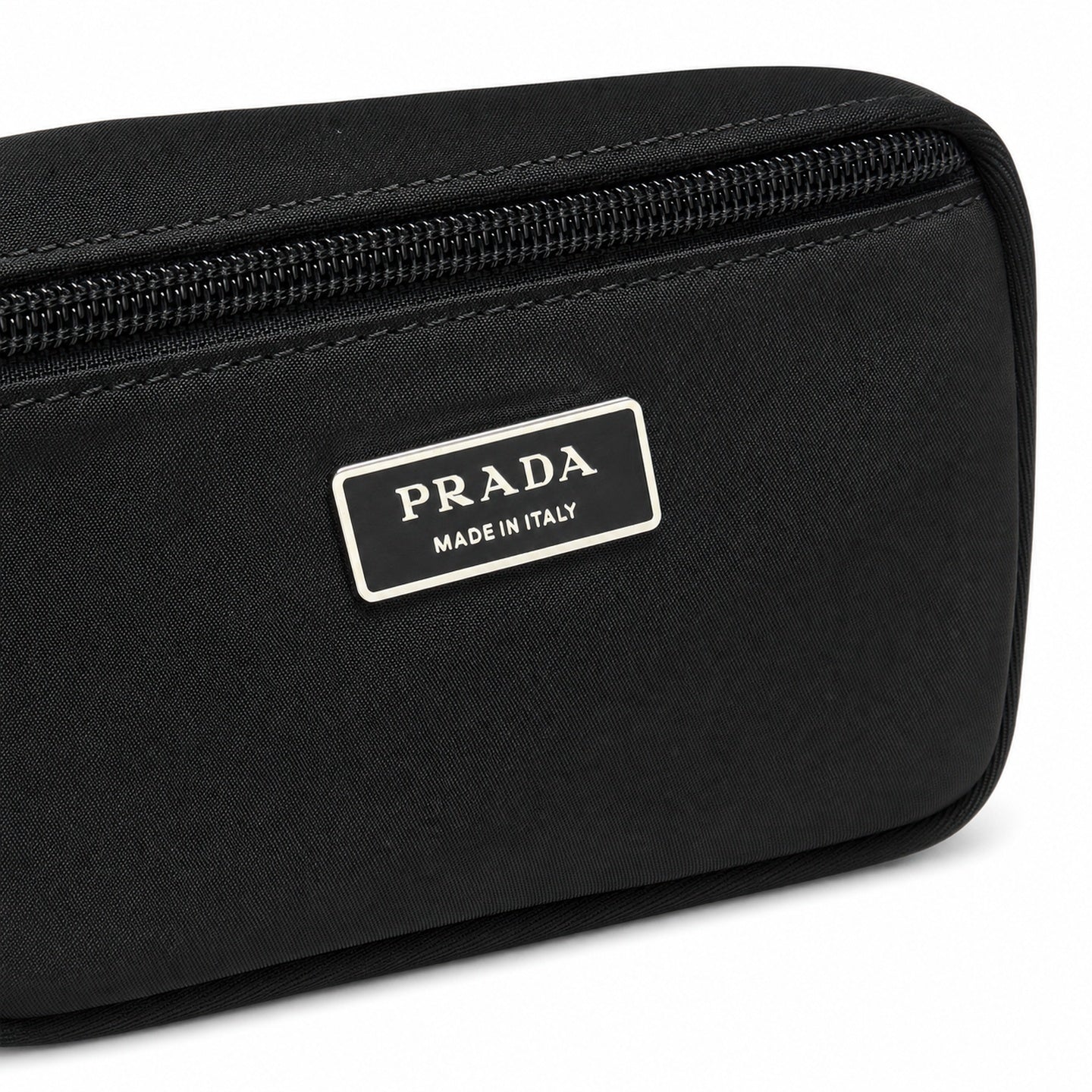 Prada Re-Nylon Large Leather Shoulder Bag