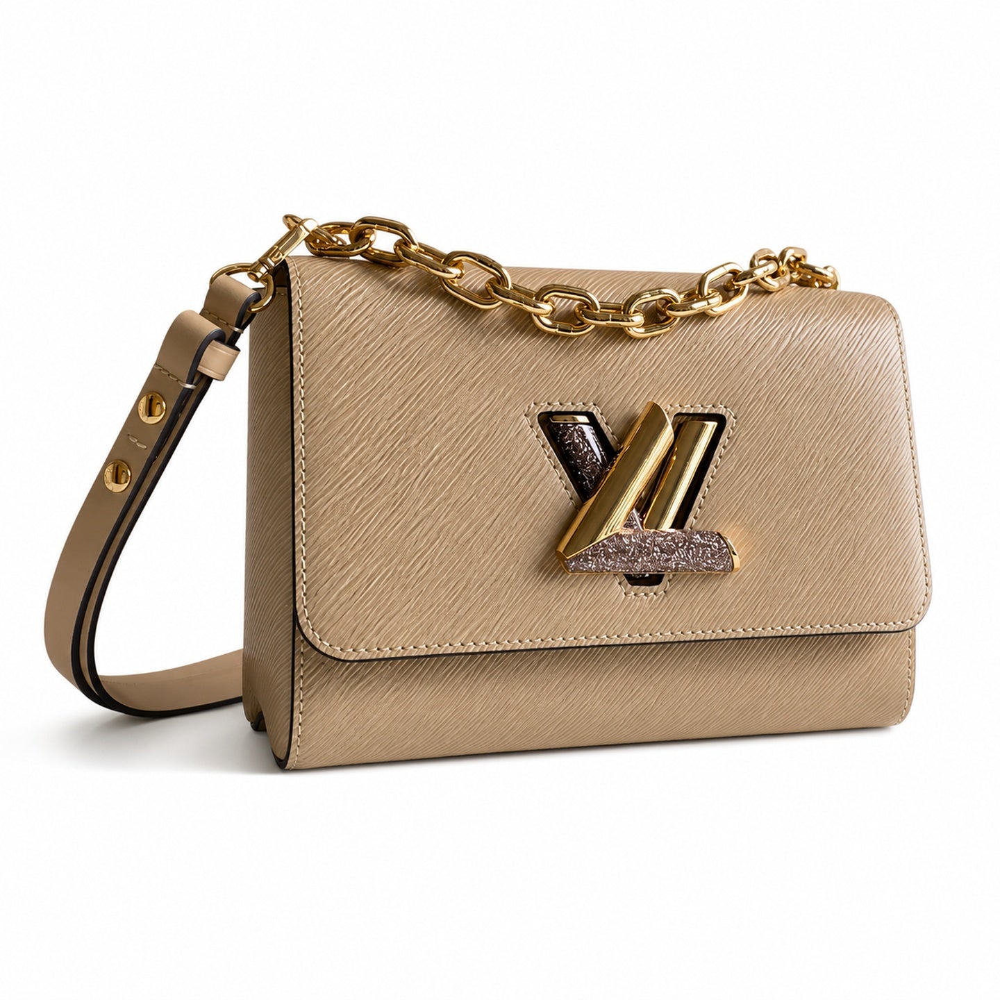 Louis Vuitton Twist Medium Leather Handbag