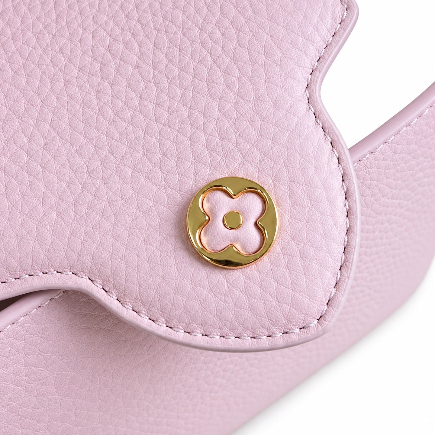 Louis Vuitton Capucines Mini Knit Leather Pink Handbag