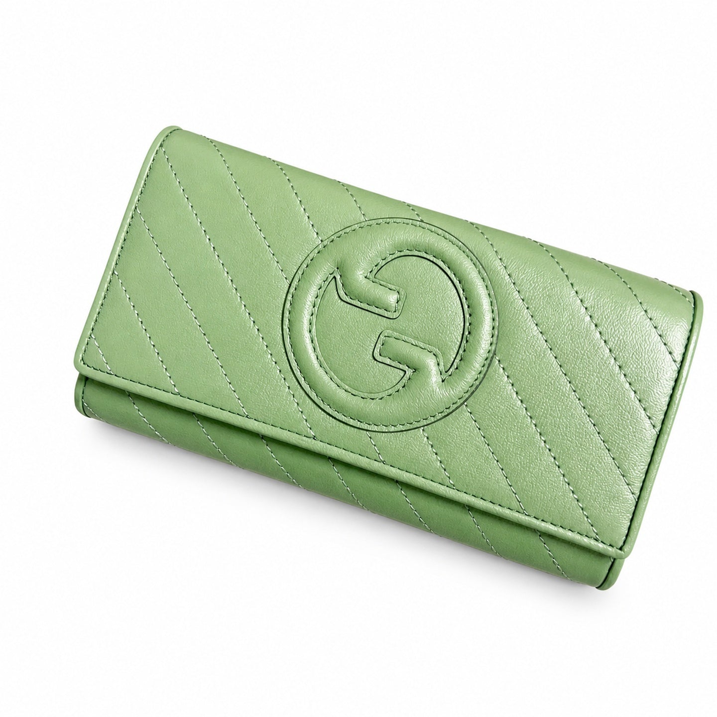Gucci Blondie Leather Black White Gray Brown Green Pink Wallet