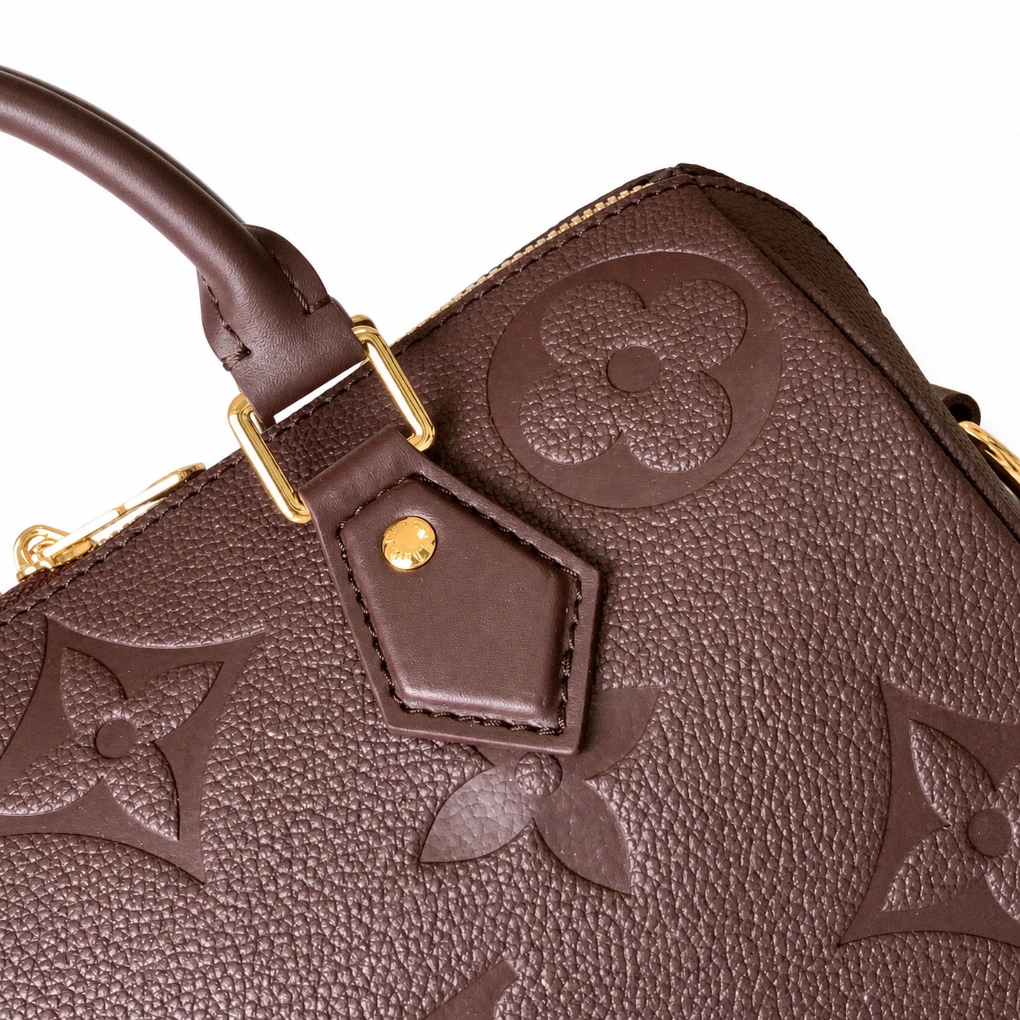 Louis Vuitton Speedy Bandouliere Leather Black Handbag