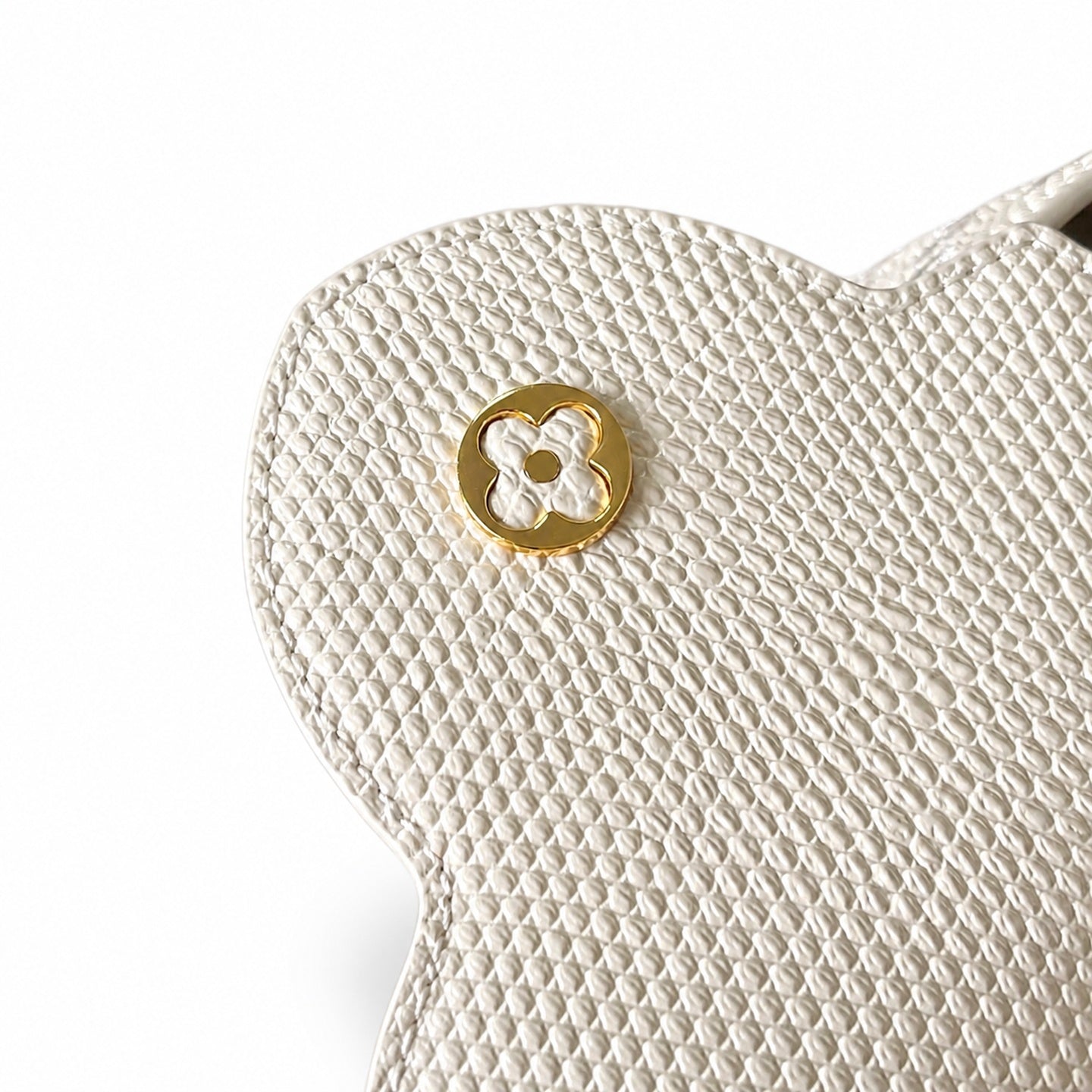 Louis Vuitton Capucines Embroidered Leather White Handbag