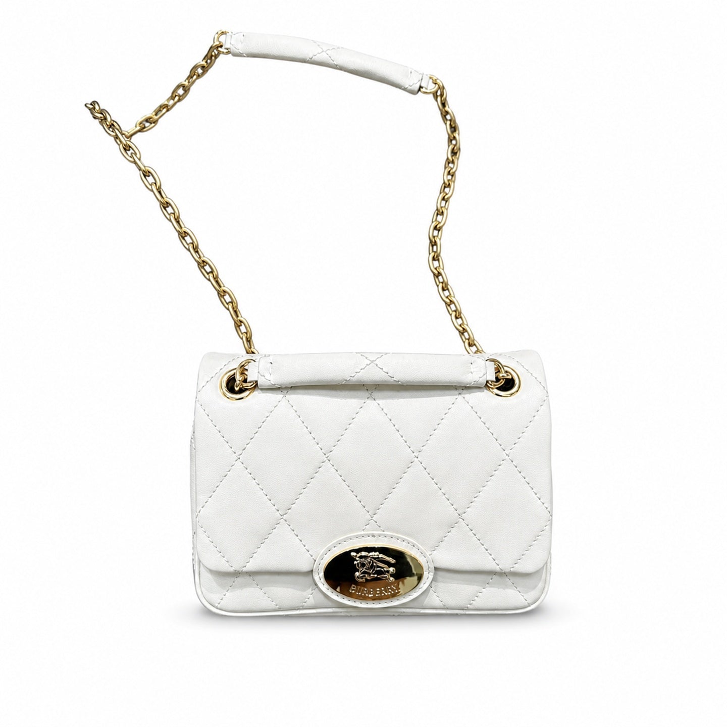 Burberry Strand Leather Chain Bag