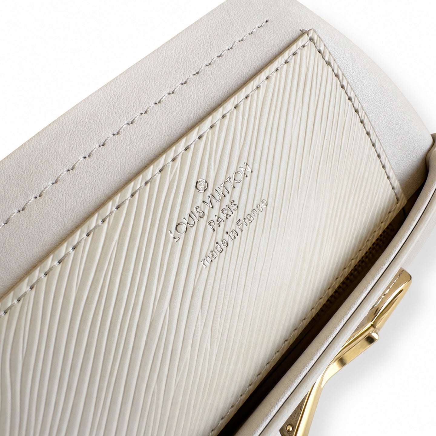 Louis Vuitton Twist Medium Leather White Handbag