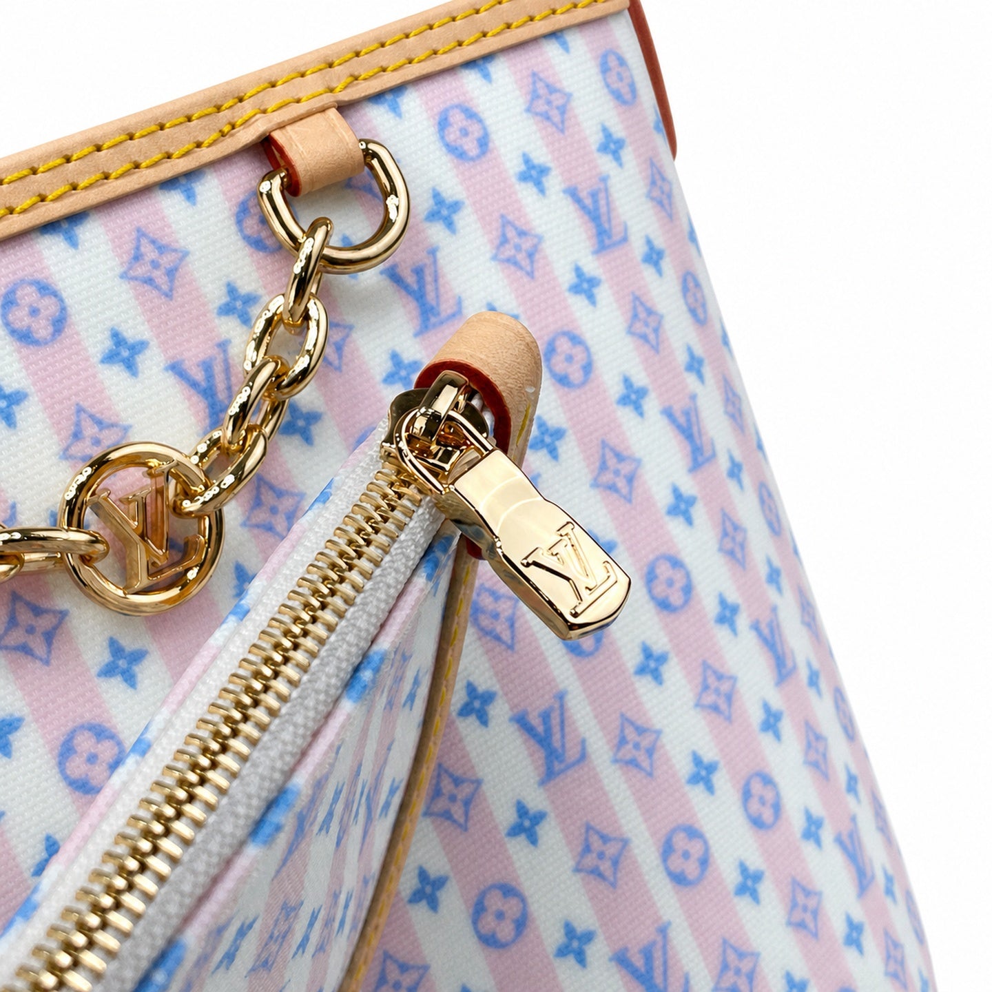Louis Vuitton All In Mini Canvas Leather Pink Handbag
