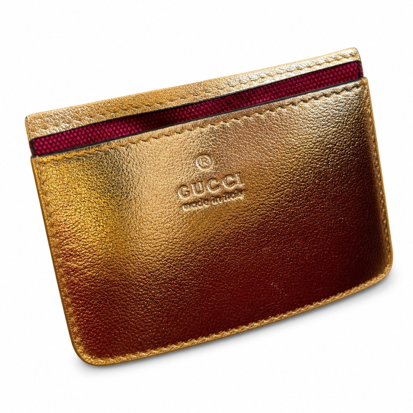 Gucci GG Marmont Leather Gold Handbag