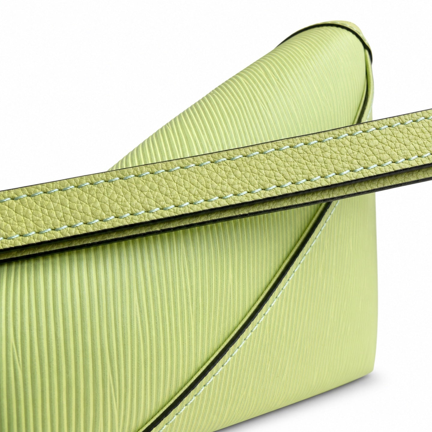 Louis Vuitton Large Leather Green Handbag