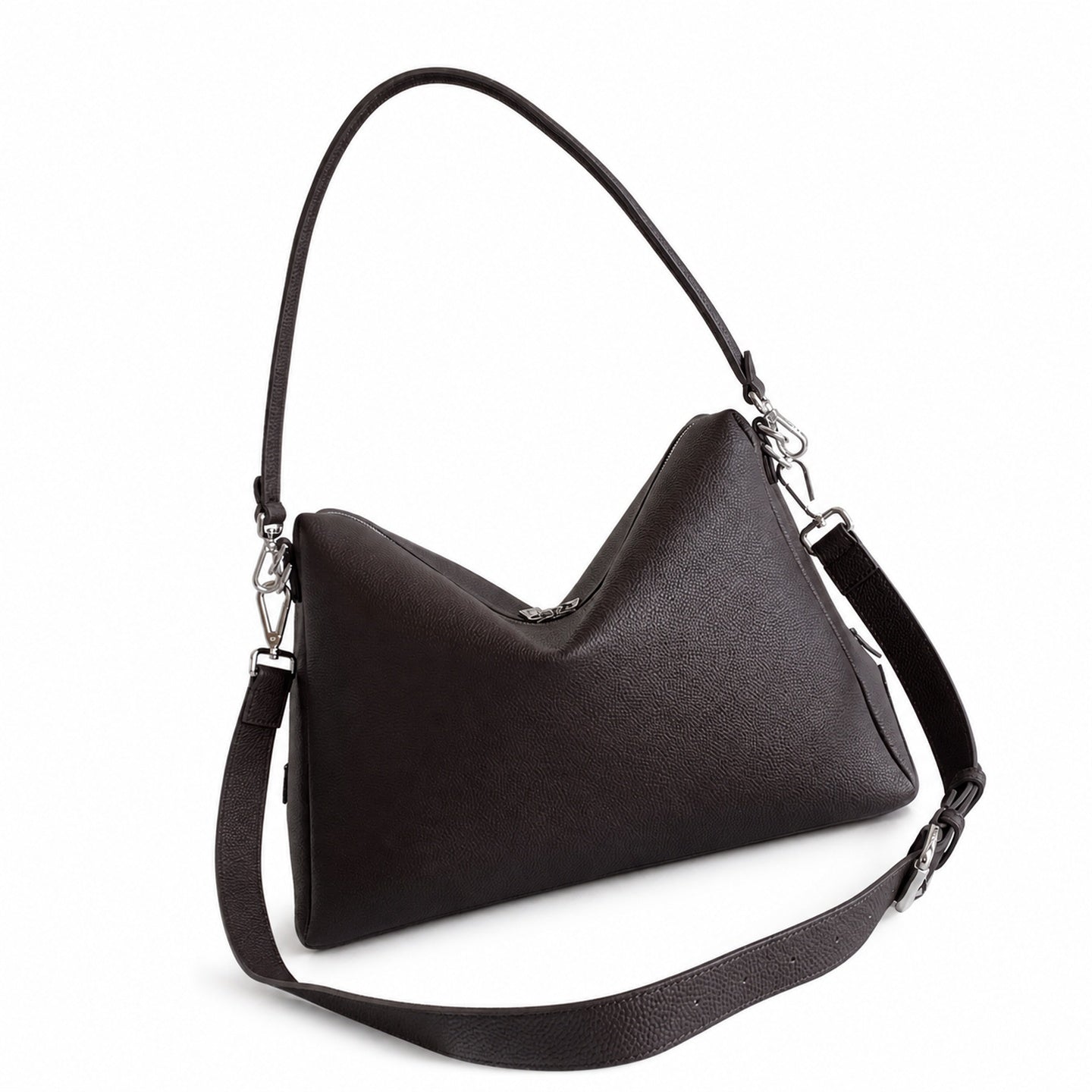 Fendi Lui Large Leather Brown Bag