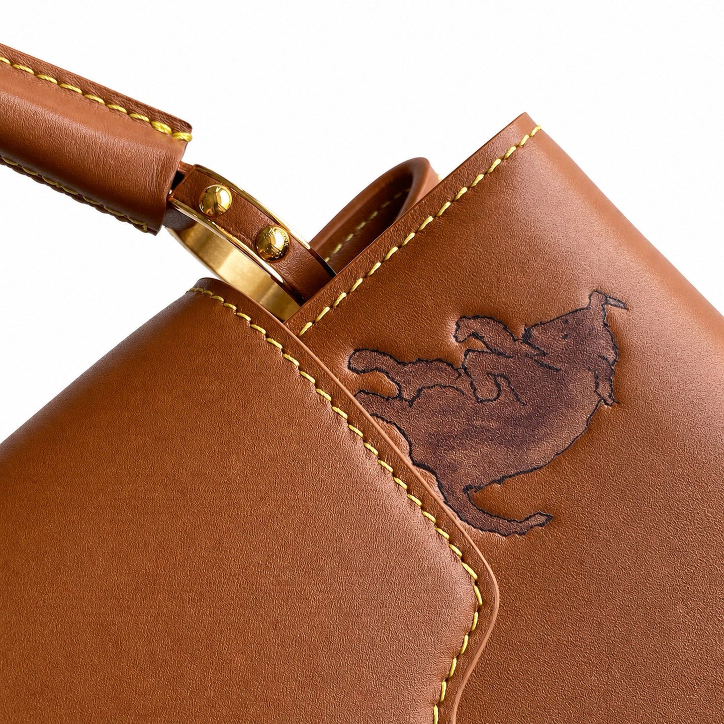 Louis Vuitton Grace Coddington Leather Handbag