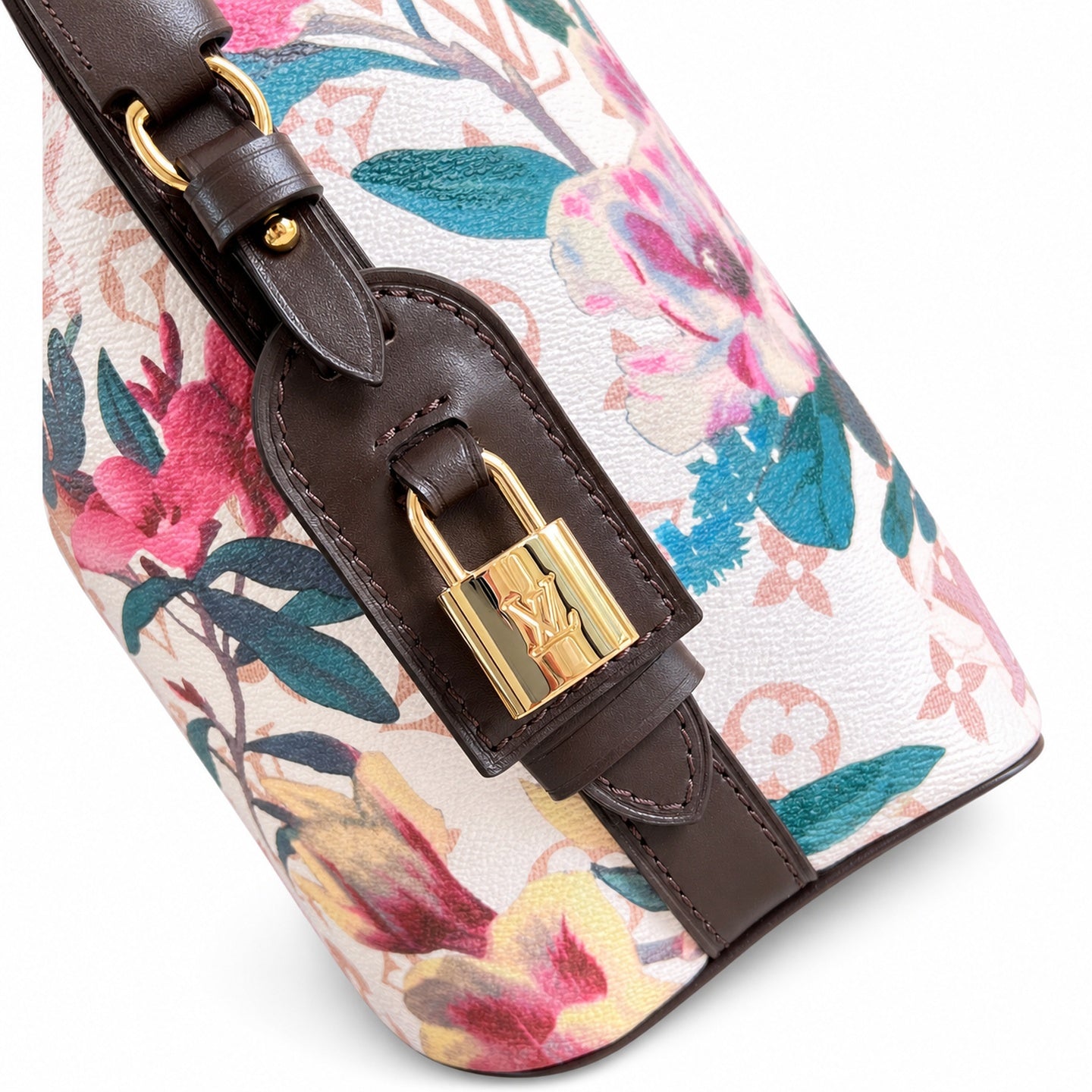 Louis Vuitton All In Canvas Leather Handbag