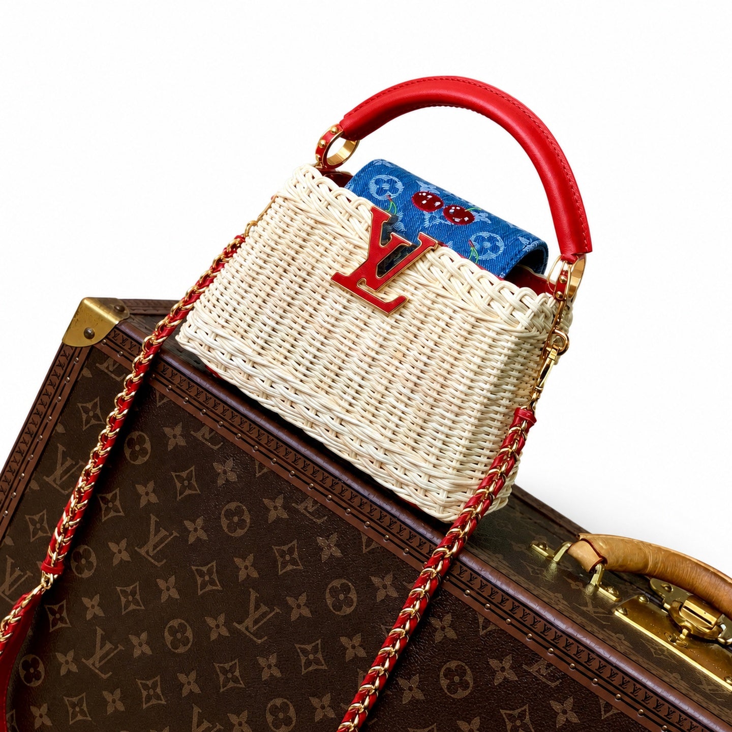 Louis Vuitton Capucines Takashi Murakami Mini Handbag
