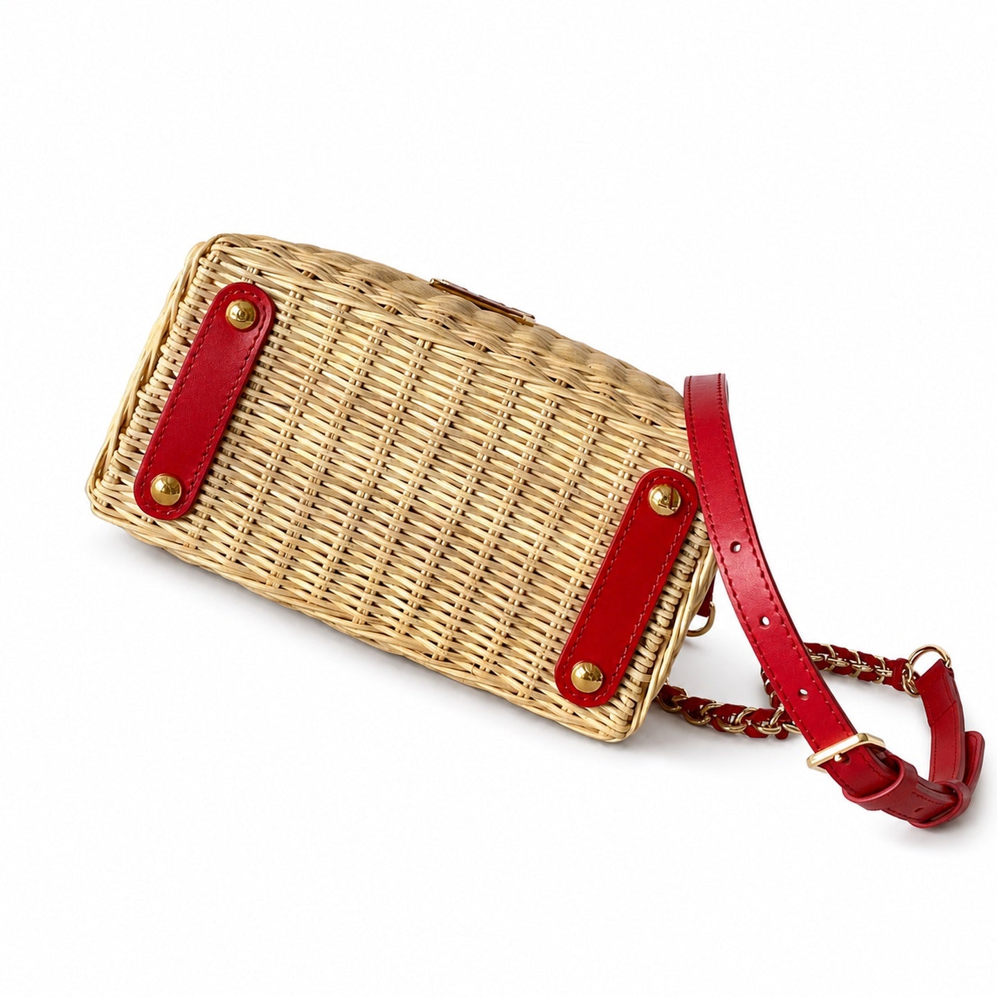 Louis Vuitton Capucines Takashi Murakami Mini Denim Leather Handbag