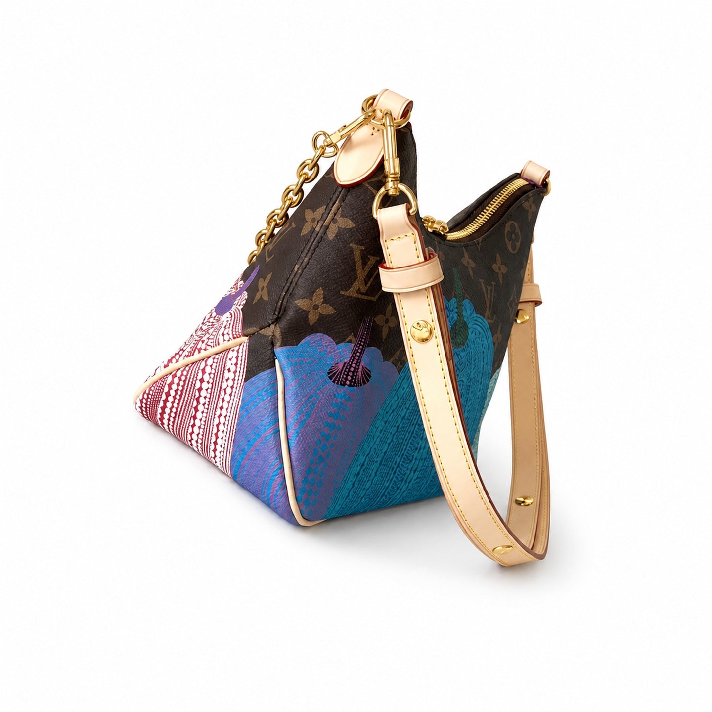 Louis Vuitton Boulogne Yayoi Kusama Canvas Handbag